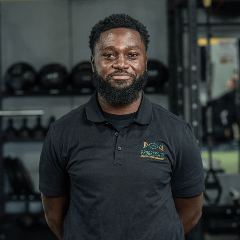 Ike Okoroike coach at Progressive Health & Performance
